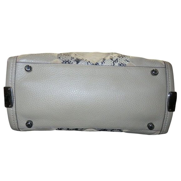 Coach 2015 Swagger 27 Patchwork Soft Suede & Exotic Embossed Leather 2 Way Tote - Picture 5 of 15